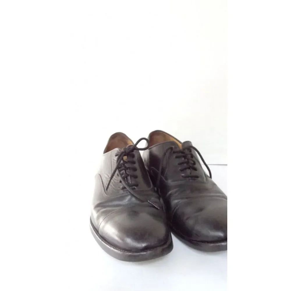 Classic Black Leather Oxford Dress Shoes Formal Business Lace-up‎